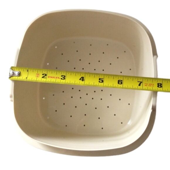 Tupperware Microwave Steamer 887-14 Insert ONLY Cookware Replacement Piece Vtg. - Picture 2 of 16